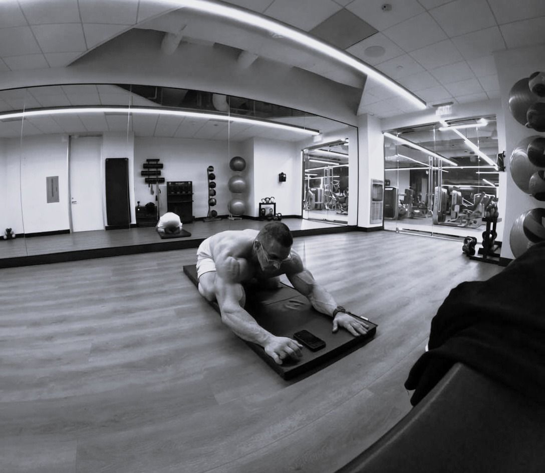 Rhett Kenagy 4:45 AM training discipline — executive fitness routine, daily workout protocol for men over 50