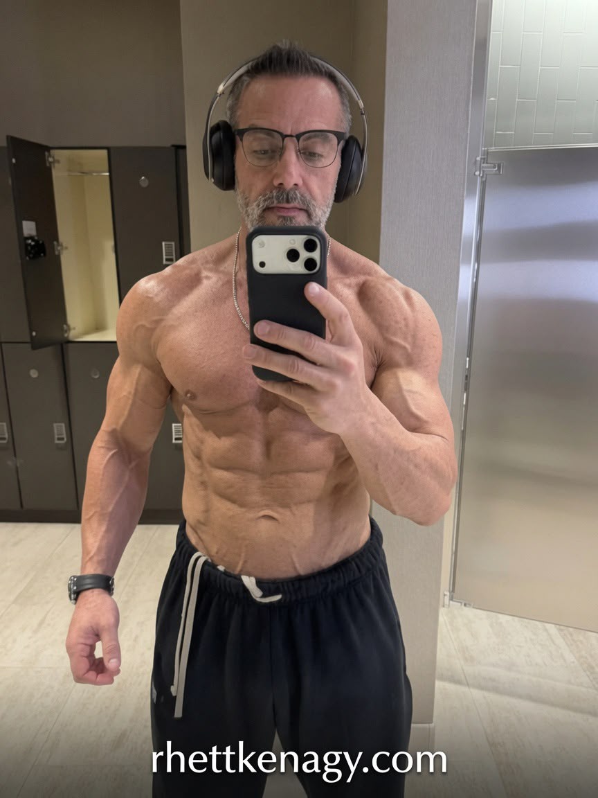 Rhett Kenagy branded locker room photo
