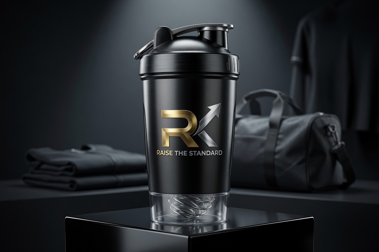RK Raise the Standard Shaker Bottle